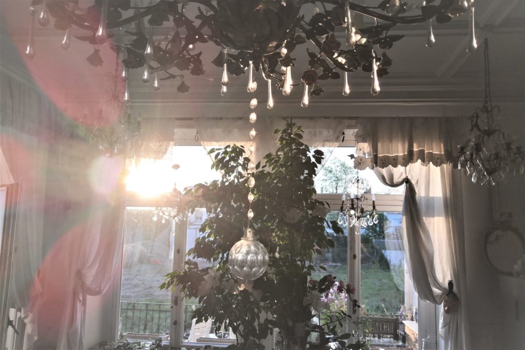 Le plafonnier chiné