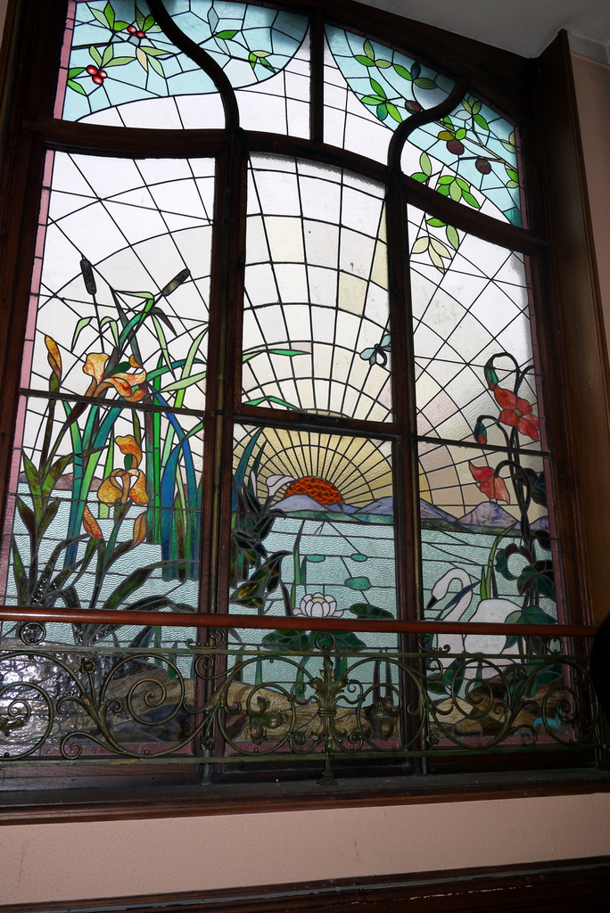 Les vitraux signés art nouveau