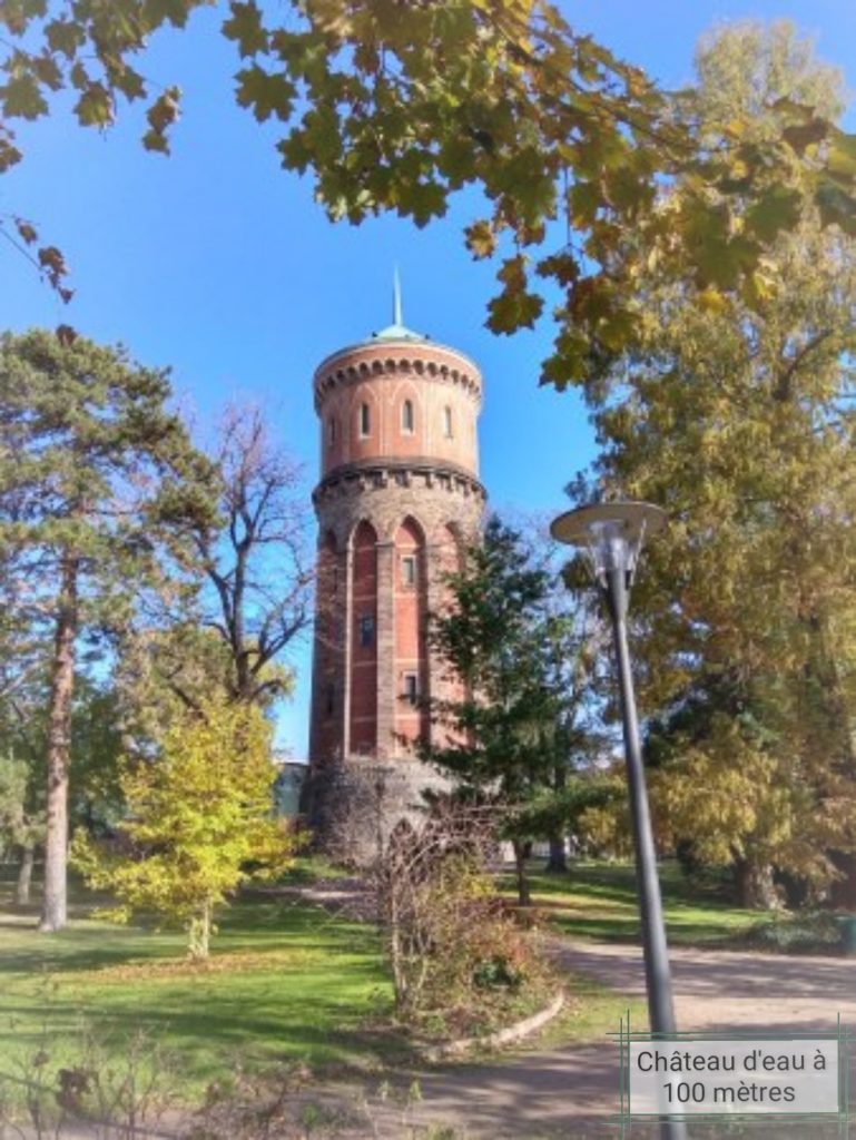 Le Château d'eau à 100 mètres