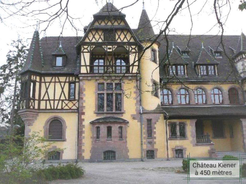 Le Château Kiener à 450 mètres