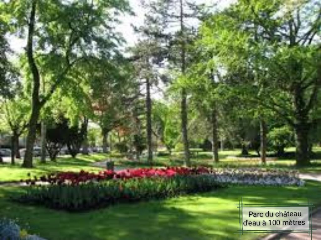 Parc du château d'eau à 100 mètres