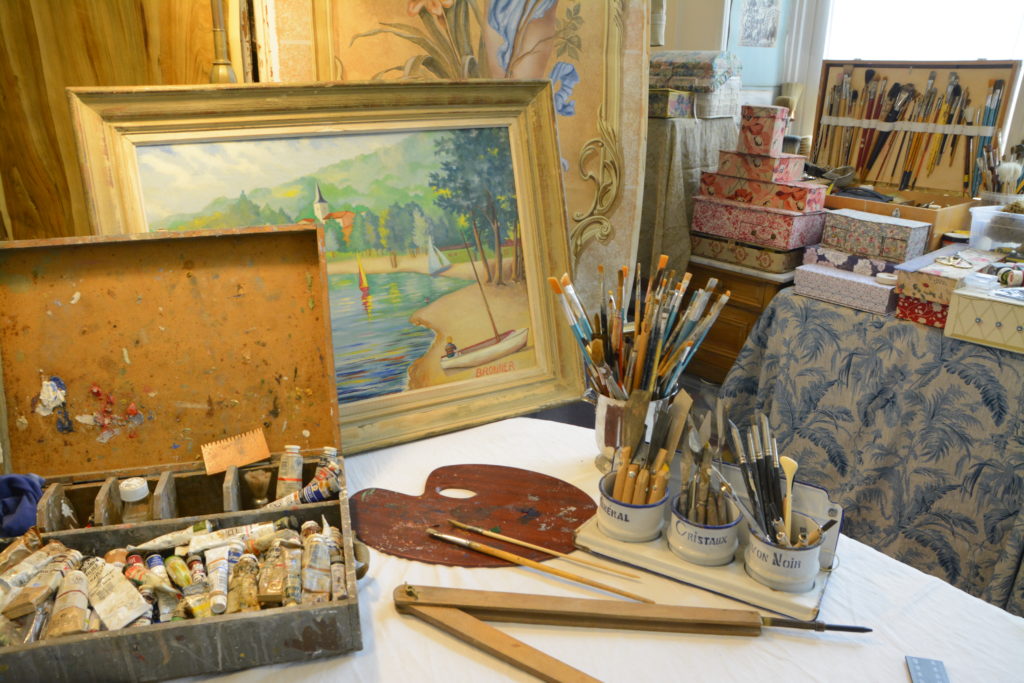 Atelier de peinture de Rachel